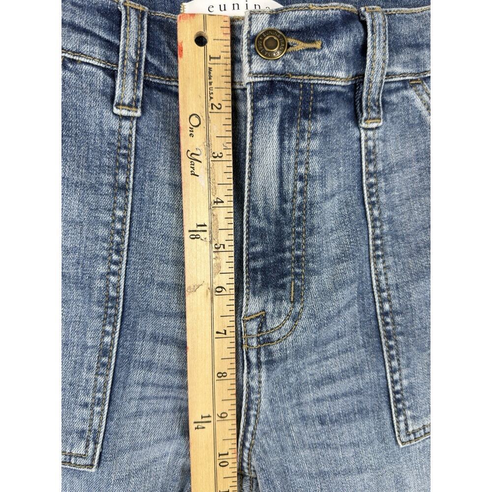 Eunina Women’s Codi Super High Rise Dad Cargo Jeans Straight Leg 3/26W - Picture 10 of 14